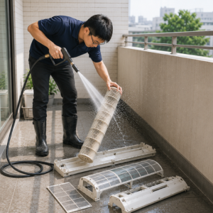 冷氣深層洗圖示
